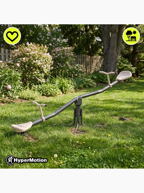 Altalena da Giardino 2 in 1 HyperMotion - Trave di Equilibrio e Rotazione 360° - 70 kg - Kiabi