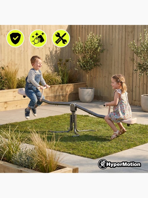 Altalena da Giardino 2 in 1 HyperMotion - Trave di Equilibrio e Rotazione 360° - 70 kg - Kiabi