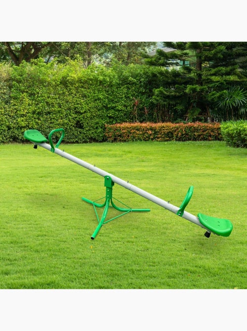 Altalena da giardino bambini 2 in 1 rotazione 360° per 2 bambini – HyperMotion - Kiabi