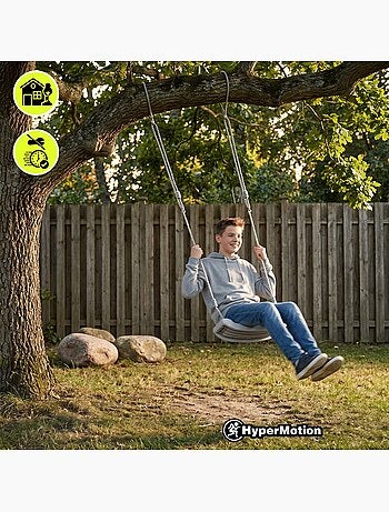 Altalena da giardino classica hypermotion per bambini – robusta, sicura e regolabile dai 3 anni