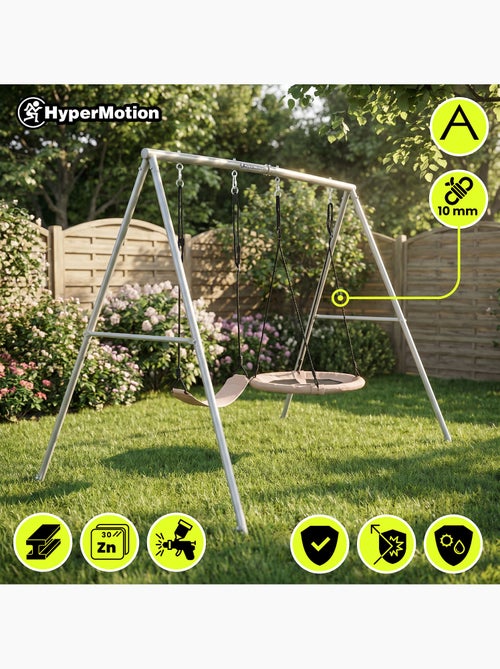 Altalena doppia HyperMotion 2 in 1 con nido e sedile per bambini - Kiabi Altalena doppia HyperMotion 2 in 1 con nido e sedile per bambini - Kiabi