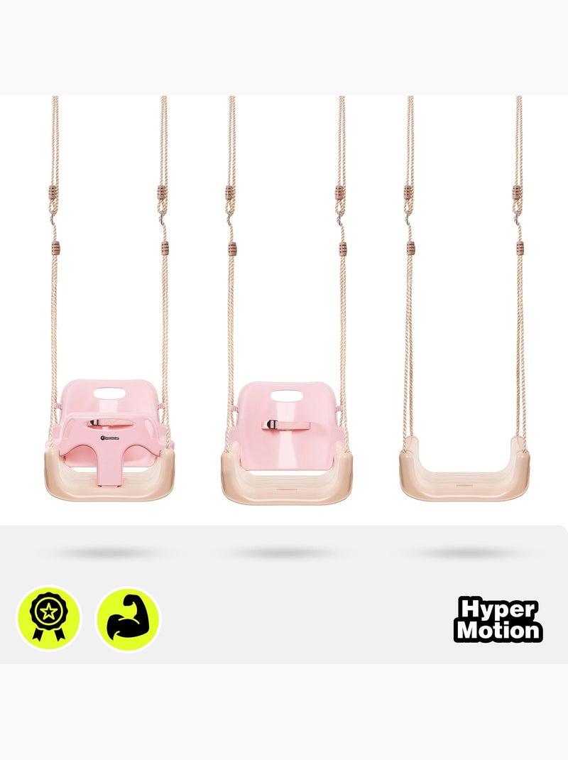 Altalena evolutiva 3-in-1 hypermotion per bambini – sicurezza, comfort e divertimento dai 6 mesi Rosa - Kiabi