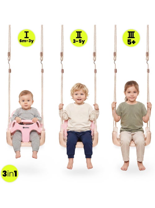 Altalena evolutiva 3-in-1 hypermotion per bambini – sicurezza, comfort e divertimento dai 6 mesi - Kiabi