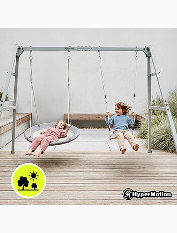 Altalena HyperMotion 4 in 1 con amaca, altalena e nido per bambini