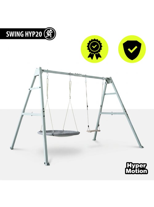 Altalena HyperMotion 4 in 1 con amaca, altalena e nido per bambini - Kiabi Altalena HyperMotion 4 in 1 con amaca, altalena e nido per bambini - Kiabi