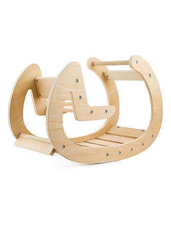 Altalena Montessori legno dondolo dai 12 mesi Mamabrum
