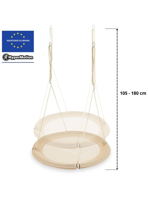 Altalena nido da giardino ø100 cm boho portata 150 kg bambini e adulti - Kiabi