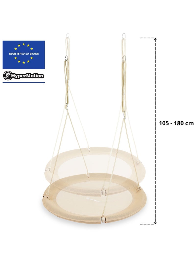 Altalena nido da giardino ø100 cm boho portata 150 kg bambini e adulti N/D - Kiabi