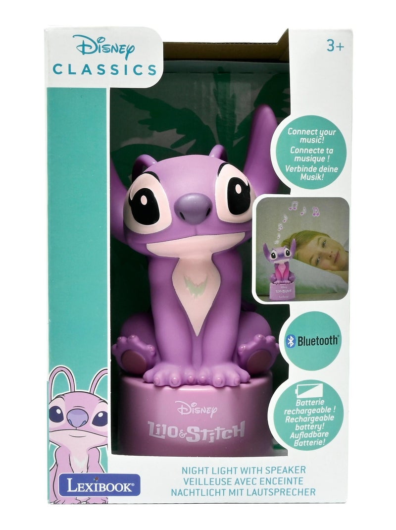 Altoparlante bluetooth Angel Luce Notturna Rosa - Kiabi