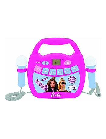Altoparlante Bluetooth Barbie con microfoni ed effetti luminosi