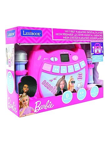 Altoparlante Bluetooth Barbie con microfoni ed effetti luminosi