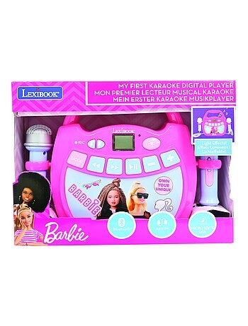 Altoparlante Bluetooth Barbie con microfoni ed effetti luminosi