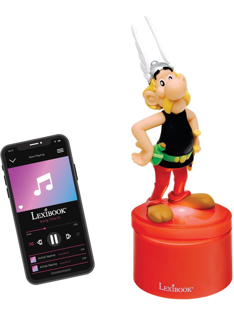 Altoparlante bluetooth con luce notturna Astérix Rosso - Kiabi