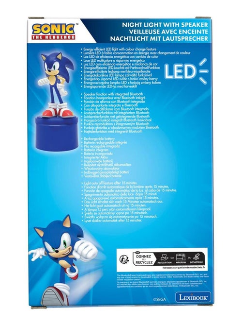 Altoparlante bluetooth con luce notturna sonica - Kiabi