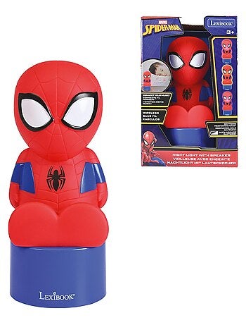 Altoparlante bluetooth con luce notturna Spiderman