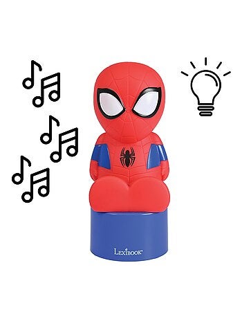 Altoparlante bluetooth con luce notturna Spiderman