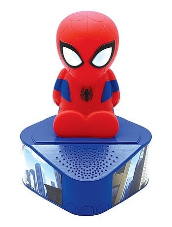 Altoparlante Bluetooth con statuetta luminosa di Spiderman