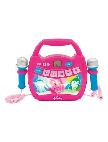Altoparlante Bluetooth Disney principessa con luci e microfoni e batteria ricaricabile inclusi