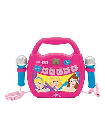 Altoparlante Bluetooth Disney principessa con luci e microfoni e batteria ricaricabile inclusi