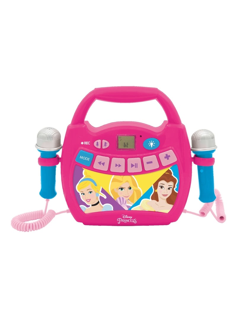 Altoparlante Bluetooth Disney principessa con luci e microfoni e batteria ricaricabile inclusi Rosa - Kiabi