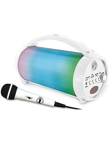 Altoparlante bluetooth iparty con luci e microfono