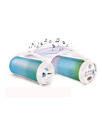Altoparlante bluetooth iparty con luci e microfono