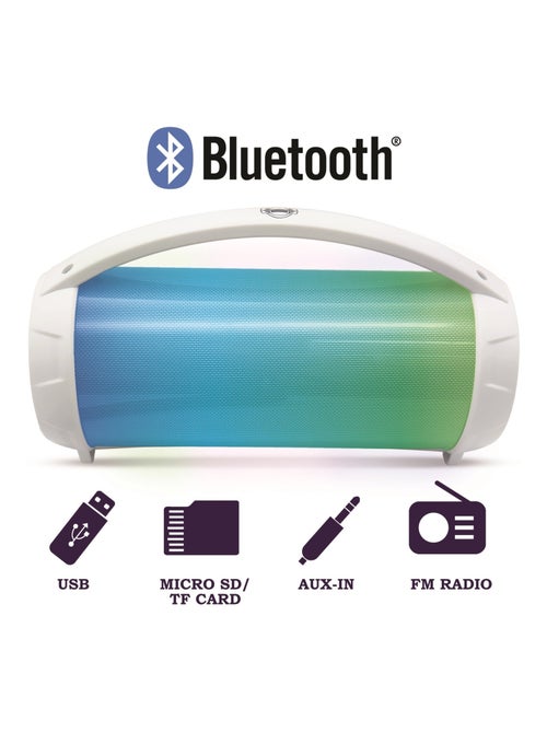 Altoparlante Bluetooth iParty con luci e microfono - Kiabi