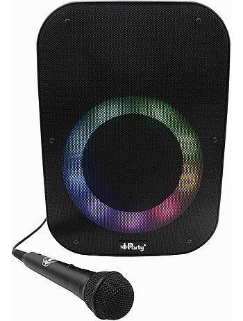 Altoparlante Bluetooth iParty con microfono ed effetti luminosi multicolore