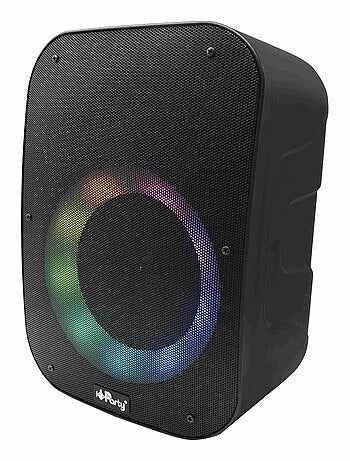 Altoparlante Bluetooth iParty con microfono ed effetti luminosi multicolore