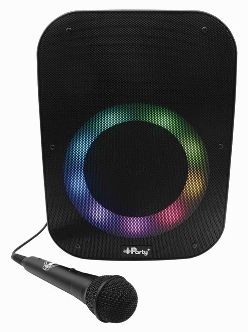 Altoparlante Bluetooth iParty con microfono ed effetti luminosi multicolore - Kiabi