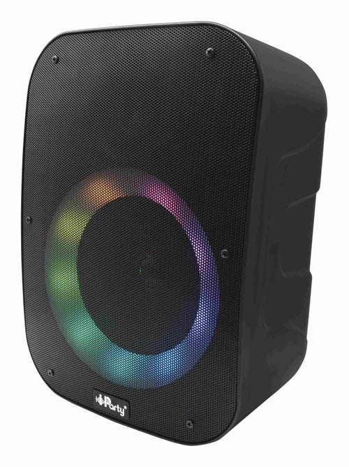 Altoparlante Bluetooth iParty con microfono ed effetti luminosi multicolore - Kiabi