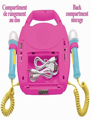 Altoparlante Bluetooth leggero di Minnie Mouse con microfono e batteria ricaricabile