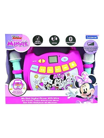 Altoparlante Bluetooth leggero di Minnie Mouse con microfono e batteria ricaricabile