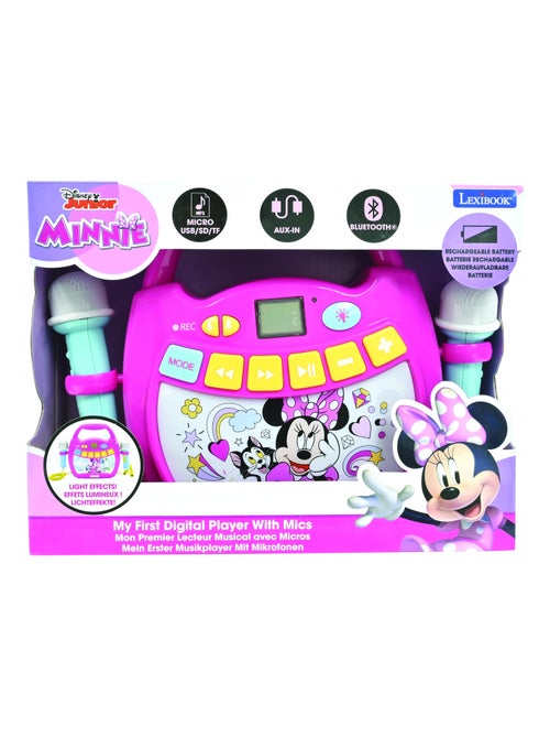 Altoparlante Bluetooth leggero di Minnie Mouse con microfono e batteria ricaricabile - Kiabi