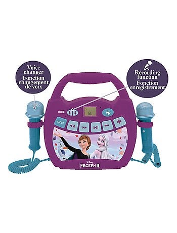 Altoparlante Bluetooth leggero Disney Frozen con microfono e batteria ricaricabile