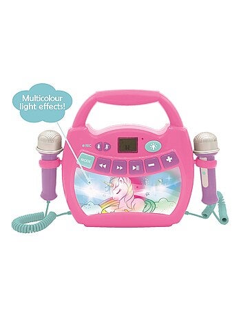 Altoparlante Bluetooth leggero Unicorno con microfono e batteria ricaricabile
