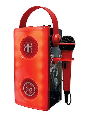Altoparlante Bluetooth® luminoso di SpiderMan con microfono