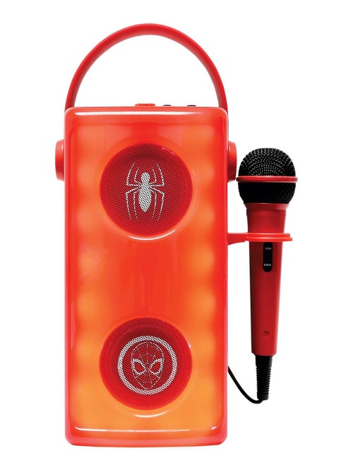 Altoparlante Bluetooth® luminoso di SpiderMan con microfono - Kiabi