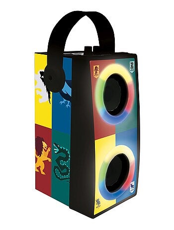 Altoparlante Bluetooth® portatile di Harry Potter con luci e microfono