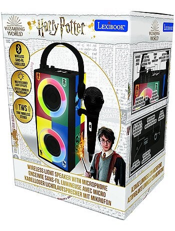 Altoparlante Bluetooth® portatile di Harry Potter con luci e microfono