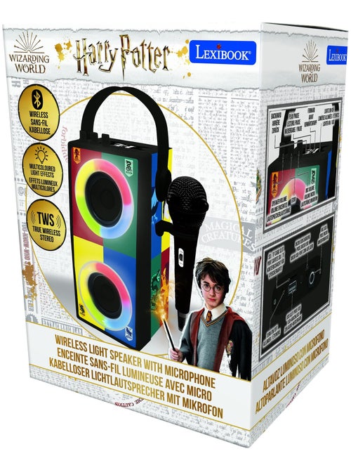 Altoparlante Bluetooth® portatile di Harry Potter con luci e microfono - Kiabi