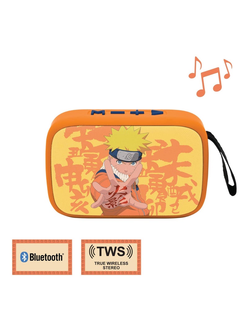 Altoparlante Bluetooth® portatile Naruto Arancione - Kiabi