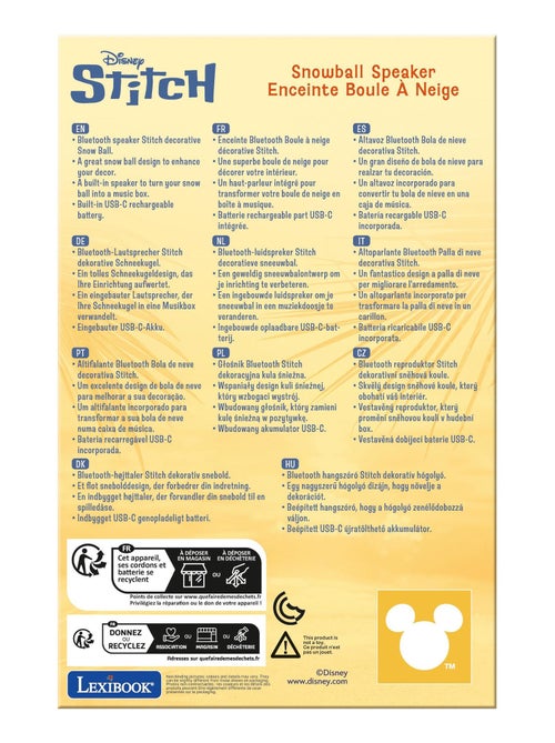 Altoparlante Bluetooth Punto palla di neve - Kiabi