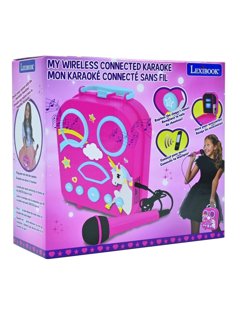 Altoparlante Bluetooth Unicorno con microfono Rosa - Kiabi