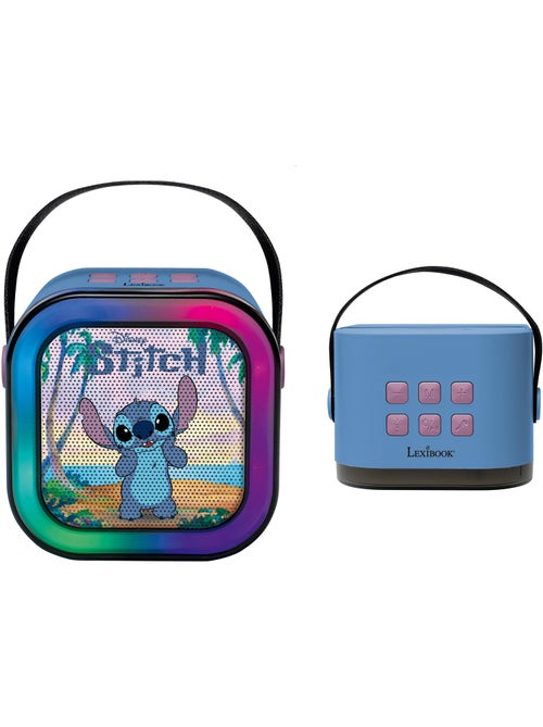 Altoparlante karaoke portatile stitch con un microfono wireless - Kiabi Altoparlante karaoke portatile stitch con un microfono wireless - Kiabi