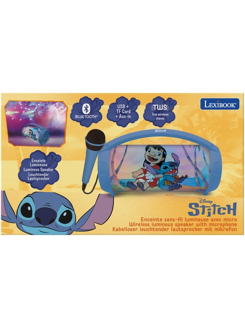 Altoparlante luminoso bluetooth stitch con microfono - Kiabi Altoparlante luminoso bluetooth stitch con microfono - Kiabi