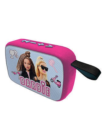 Altoparlante portatile Barbie Bluetooth® con finitura in tessuto
