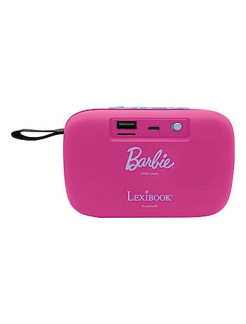 Altoparlante portatile Barbie Bluetooth® con finitura in tessuto