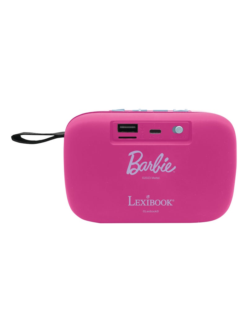 Altoparlante portatile Barbie Bluetooth® con finitura in tessuto Rosa - Kiabi
