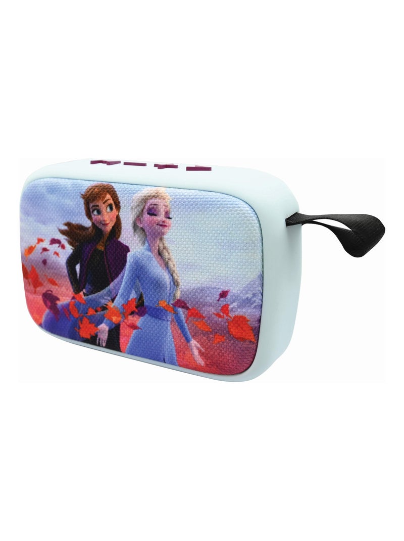 Altoparlante portatile Bluetooth® Disney Frozen con finitura in tessuto Blu - Kiabi